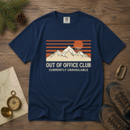 Out of Office Club – Mountain Sunset T-Shirt | Explorer Edition