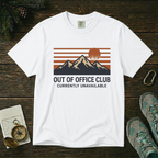 Out of Office Club – Mountain Sunset T-Shirt | Explorer Edition