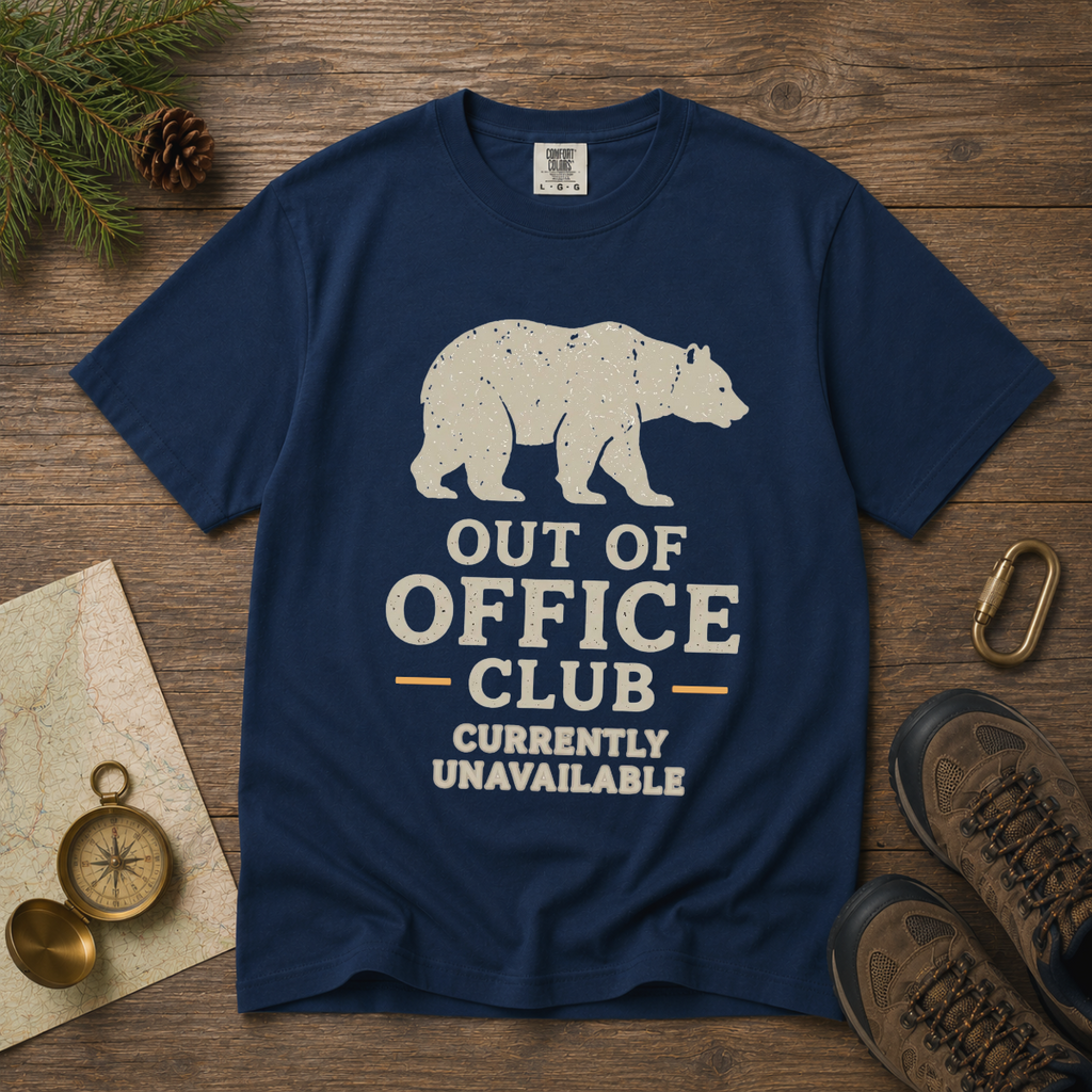 Wild & Out of Office – Bear T-Shirt | Explorer Edition
