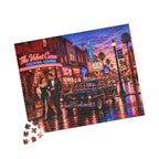 One Drink and We'll See – Retro Cocktail Lounge Art Puzzle