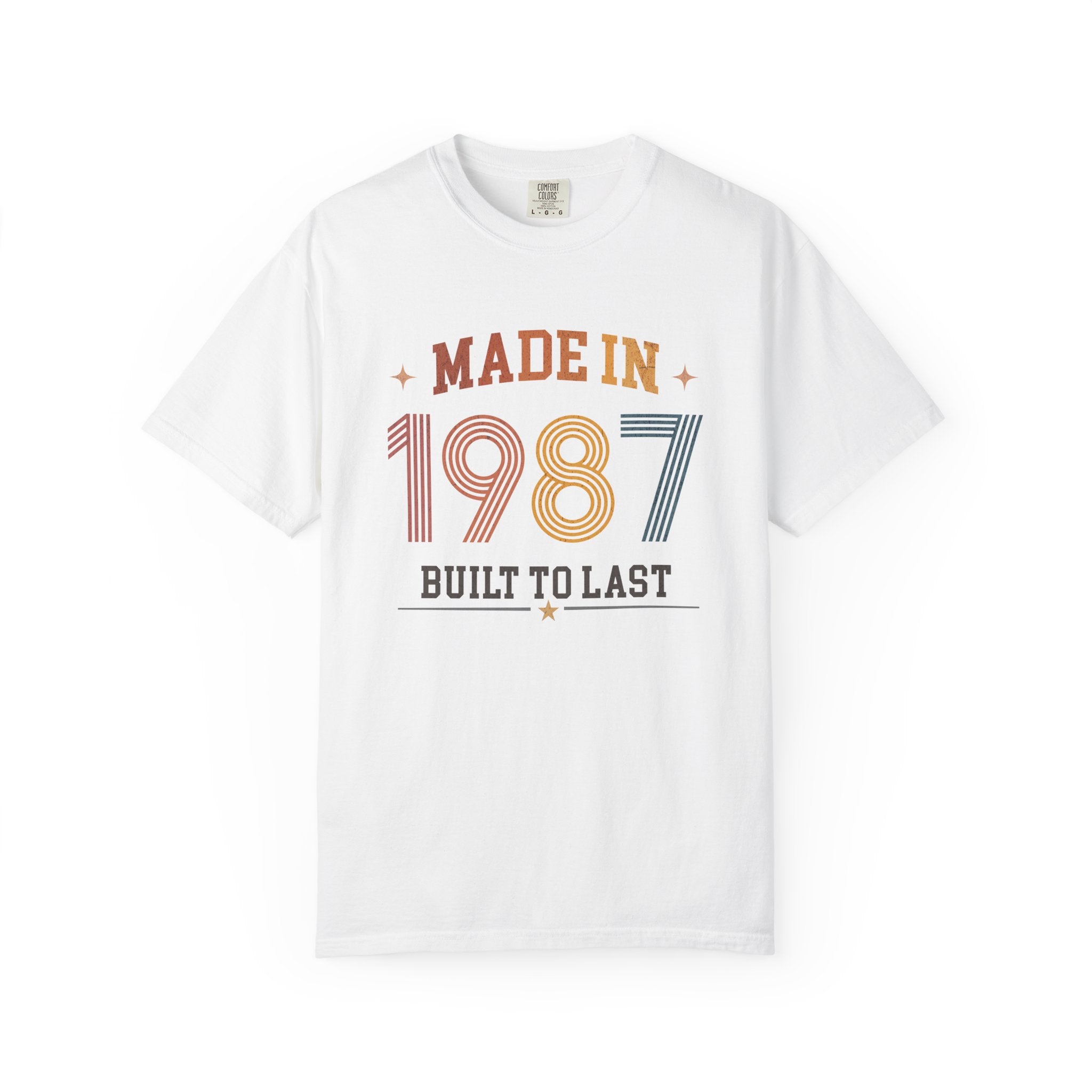 Made in 1987 T-Shirt – 39th Birthday Gift