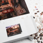 Darling, We're Not Turning Back – Retro Route 66 Road Trip Art Puzzle