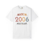 Made in 2006 T-Shirt – 20th Birthday Gift