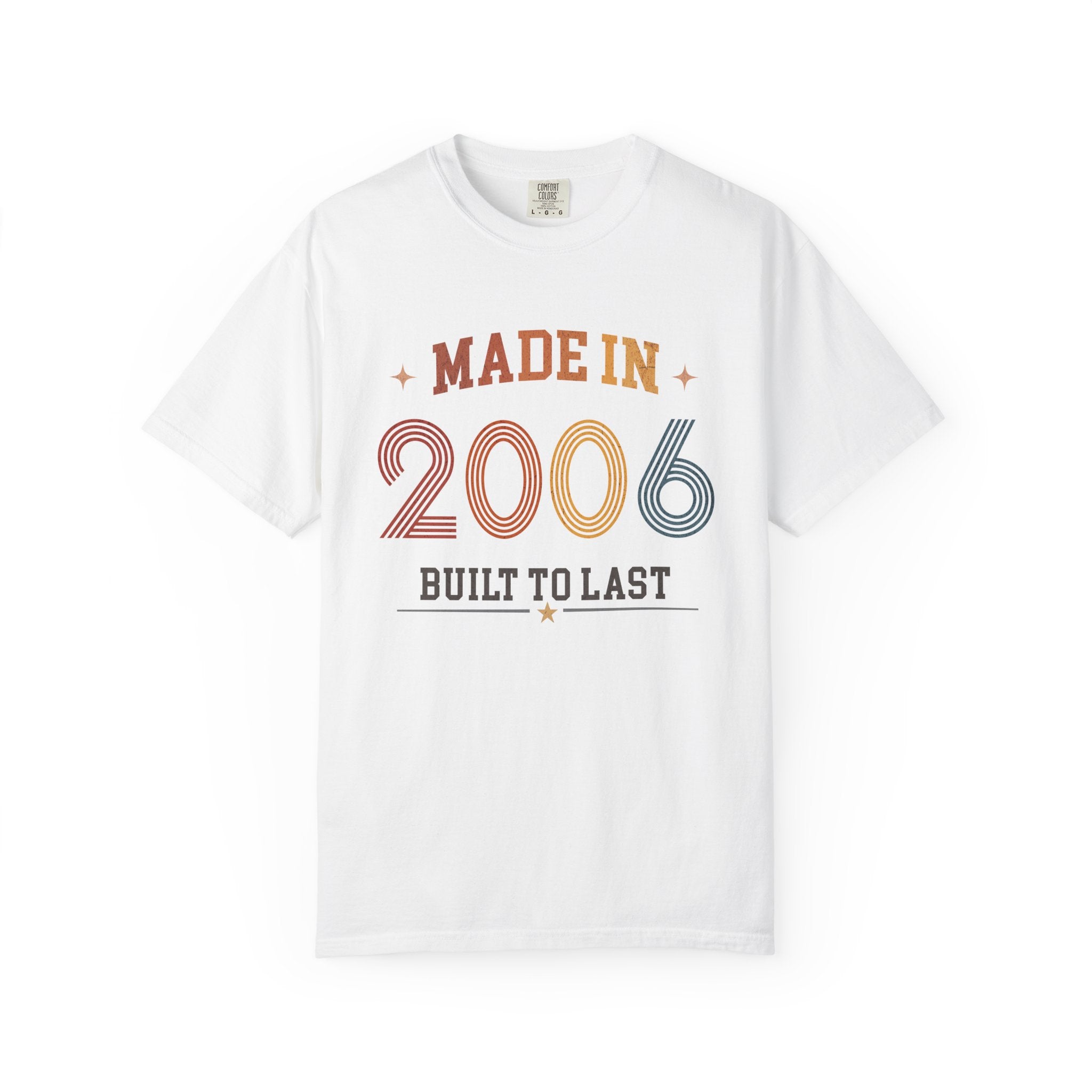 Made in 2006 T-Shirt – 20th Birthday Gift