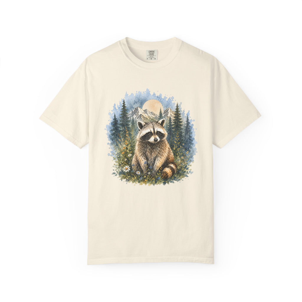 Raccoon Nature – Woodland Animal T-Shirt | Explorer Edition