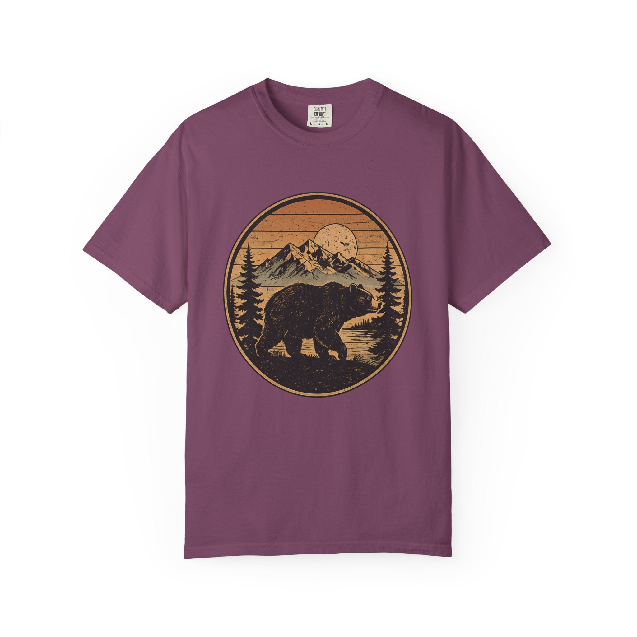 Rustic Bear – Cabin Life Mountain T-Shirt | Explorer Edition