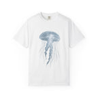 Large Jellyfish Graphic T-Shirt, Ocean Art Tee, Watercolor Sea Life Shirt, Coastal Lifestyle Gift, Beach Lover Tee