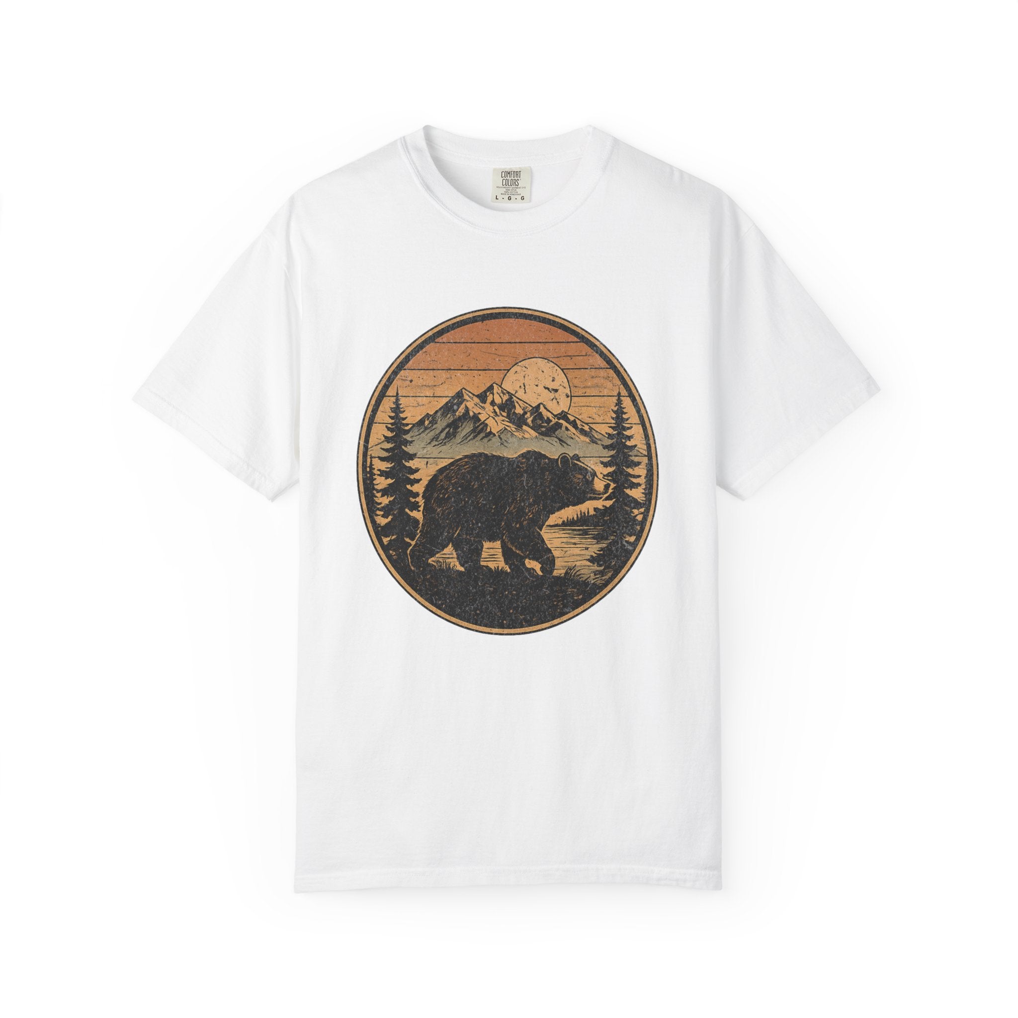 Rustic Bear – Cabin Life Mountain T-Shirt | Explorer Edition