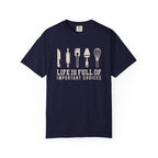 Life Is Full of Important Choices – Chef & Baker T-Shirt | Explorer Edition