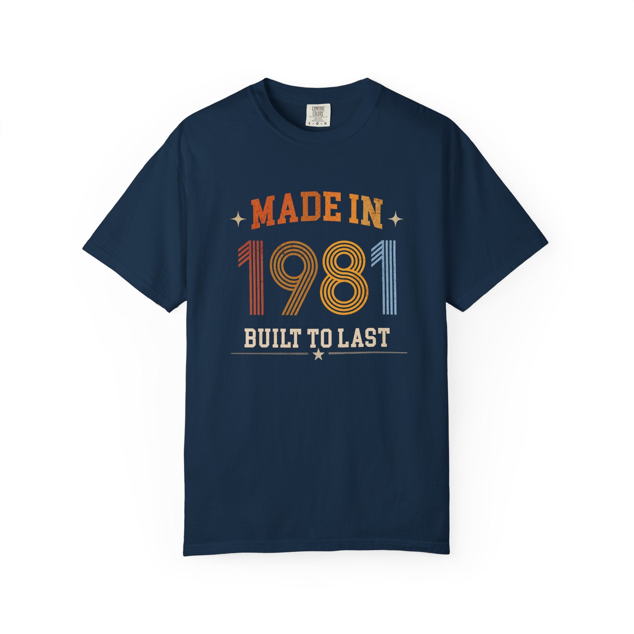 Made in 1981 T-Shirt – 45th Birthday Gift