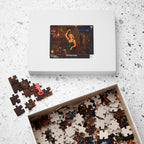 Dressed for Trouble – Vintage Cocktail Lounge Jigsaw Puzzle