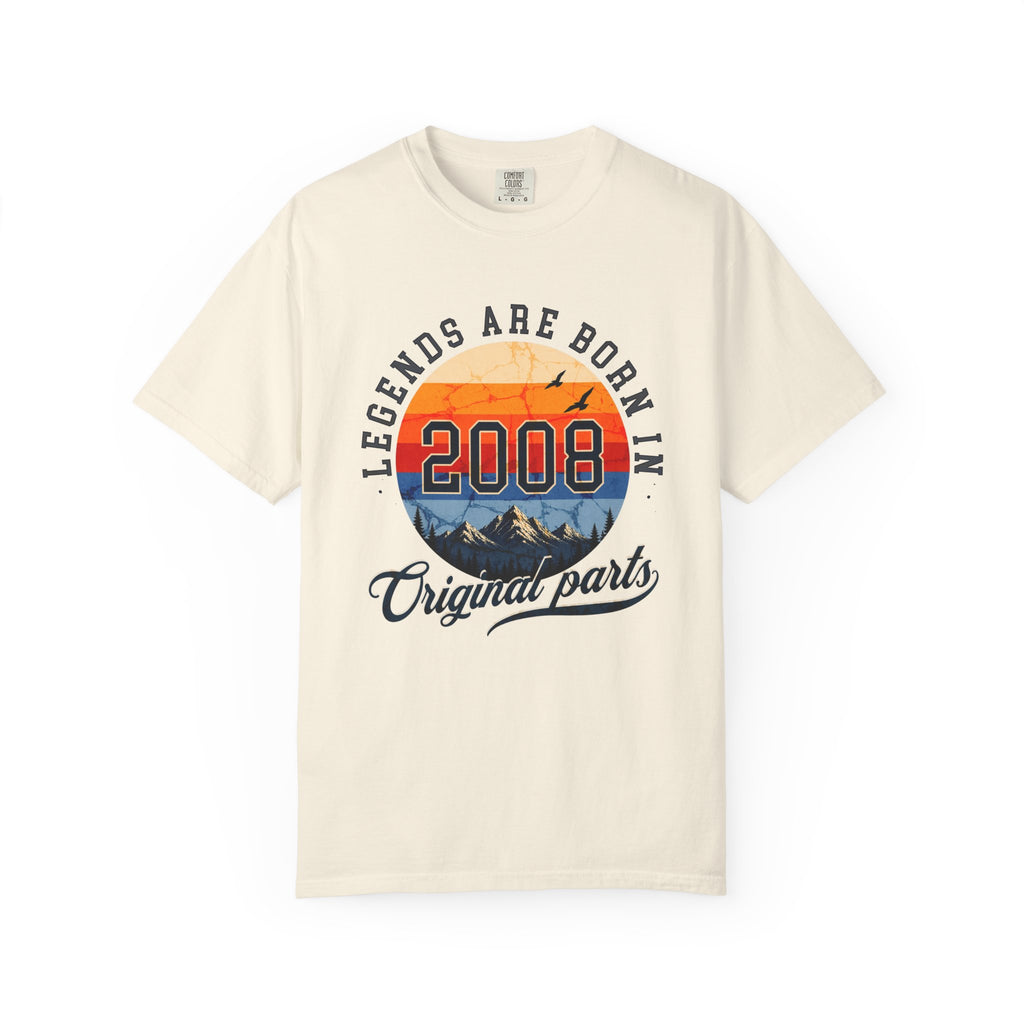 Legends Are Born in 2008 – 18th Birthday T-Shirt