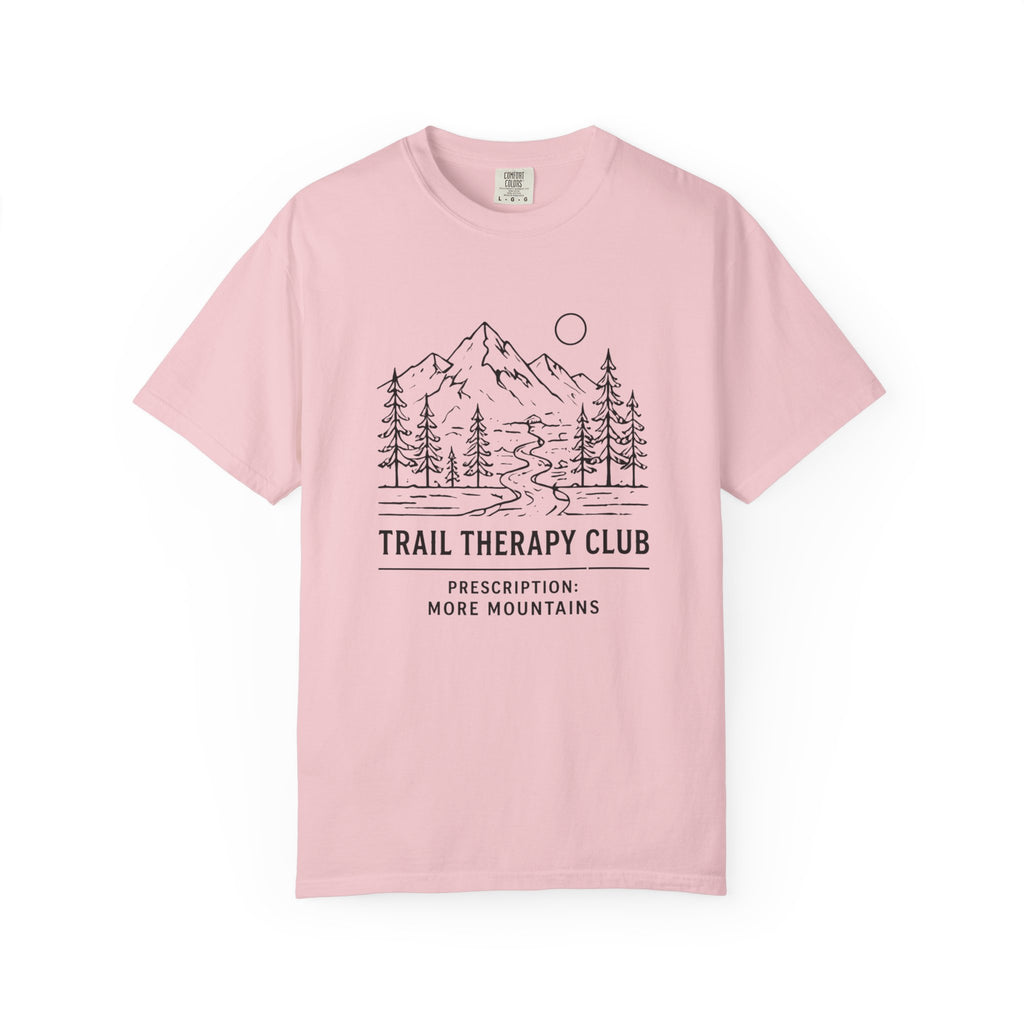 Trail Therapy Club – Minimal Mountain T-Shirt | Outdoors Edition