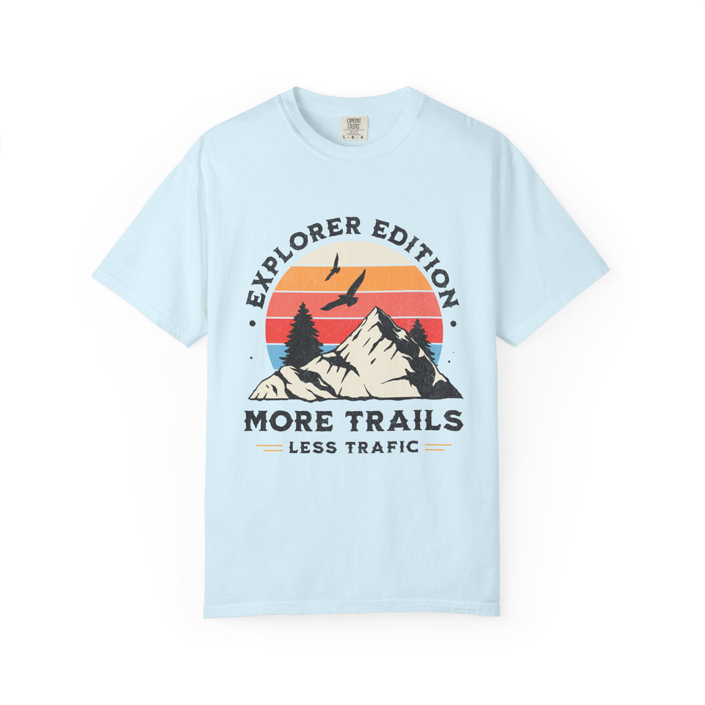 More Trails Less Traffic – Hiking T-Shirt | Outdoors Edition