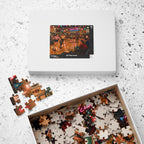 Good Girls Don't Sit This One Out – Retro Roller Rink Art Puzzle