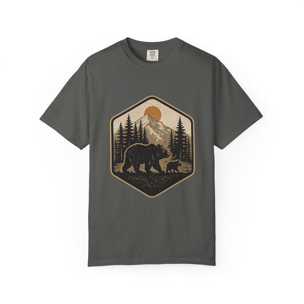 Vintage Bear – National Park Badge T-Shirt | Explorer Edition