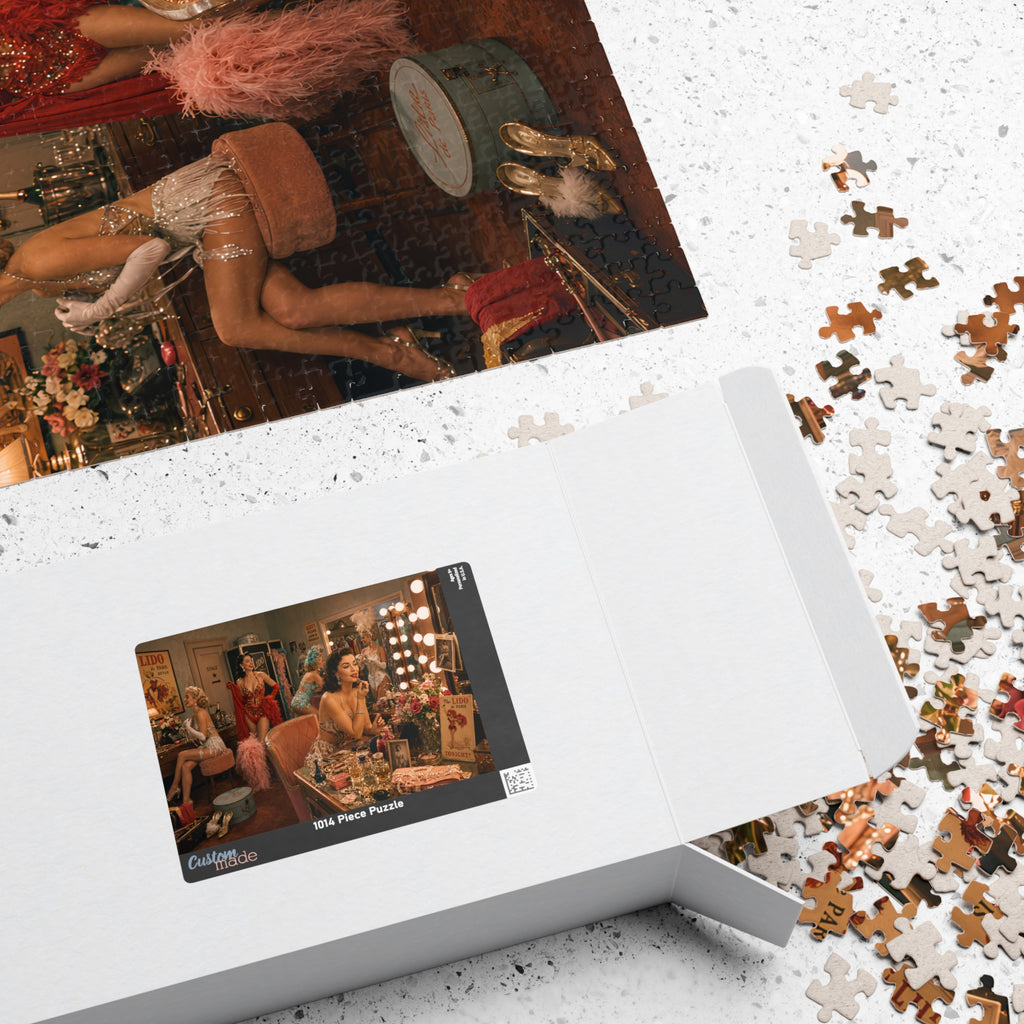 The Show Starts Here – Vintage Backstage Jigsaw Puzzle
