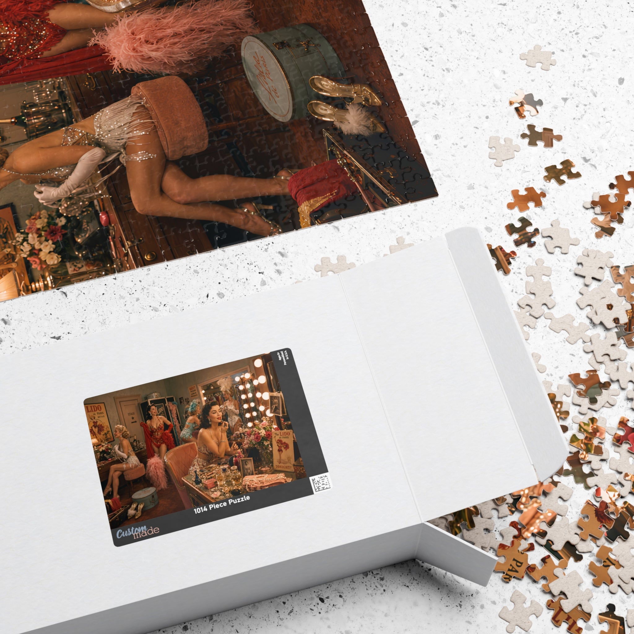 The Show Starts Here – Vintage Backstage Jigsaw Puzzle