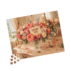 A Little Thank You – Floral Thank You Art Puzzle