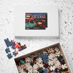 Meet Me After the Movie – Retro Drive-In Art Puzzle