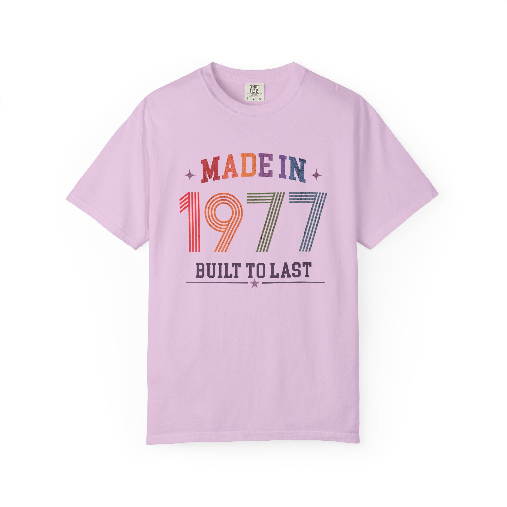 Made in 1977 T-Shirt – 49th Birthday Gift