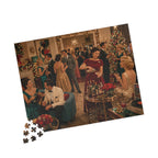 Christmas Cocktail Party – Vintage Holiday Glamour Art Puzzle