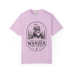 Not All Who Wander Are Found – Funny Bigfoot T-Shirt | Outdoors Edition