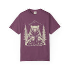 Bear Family Nature Shirt, Wildlife Lover Gift, Woodland Animal Tee, Forest Family Graphic Shirt, Comfort Colors Tee
