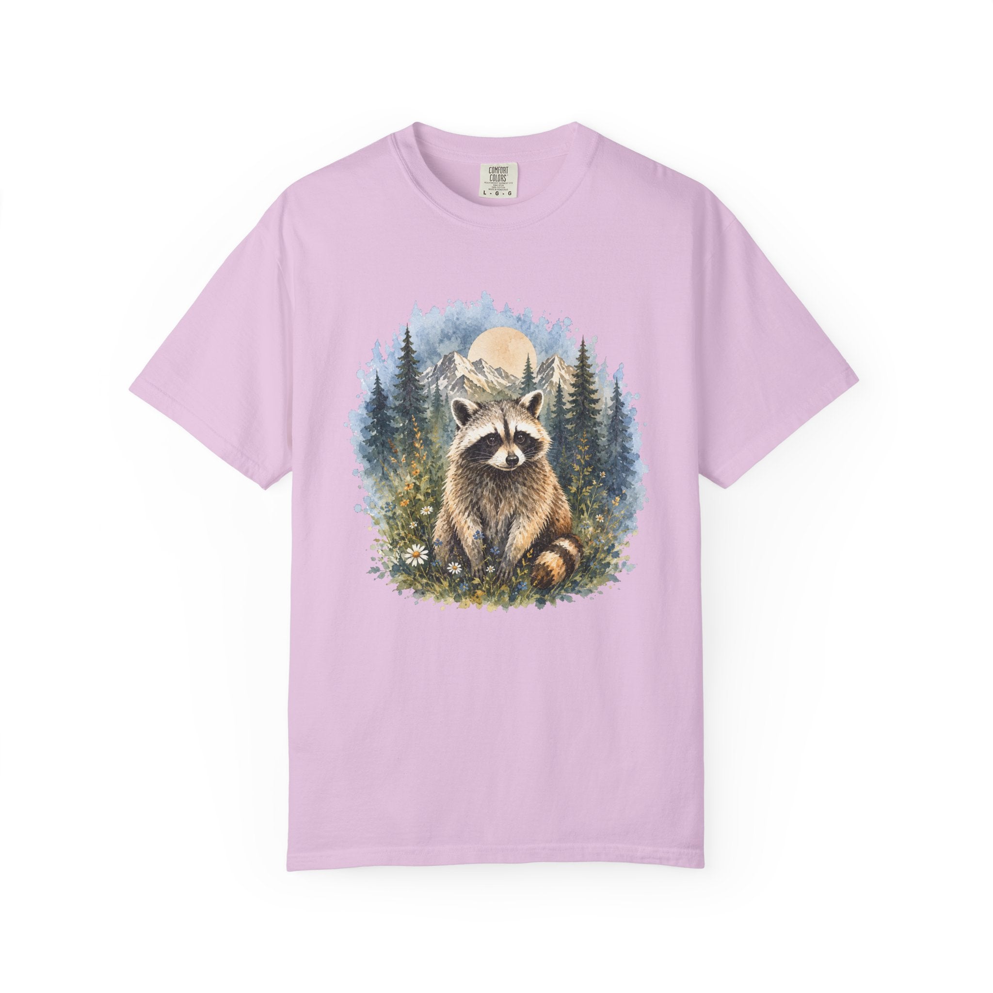 Raccoon Nature – Woodland Animal T-Shirt | Explorer Edition