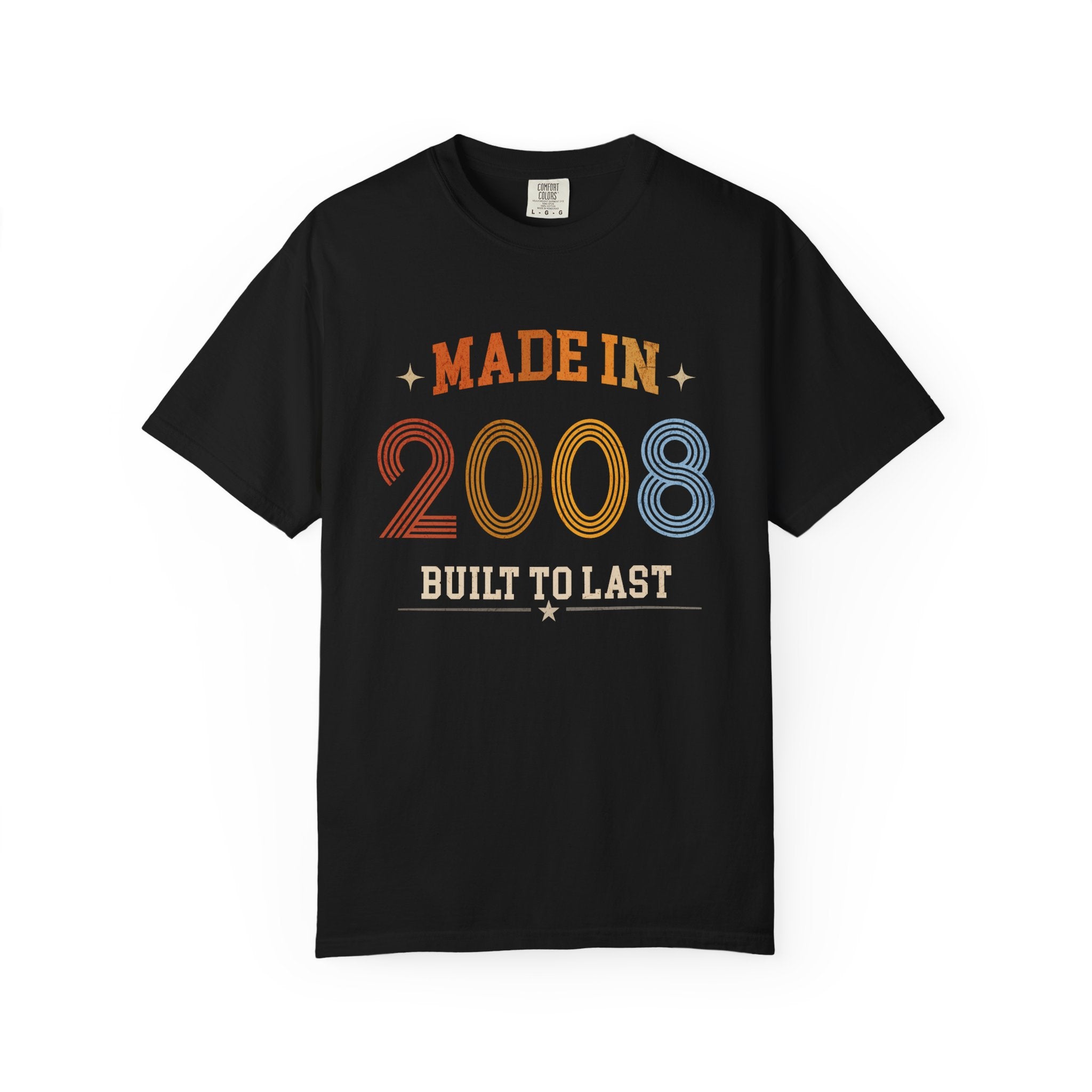 Made in 2008 T-Shirt – 18th Birthday Gift