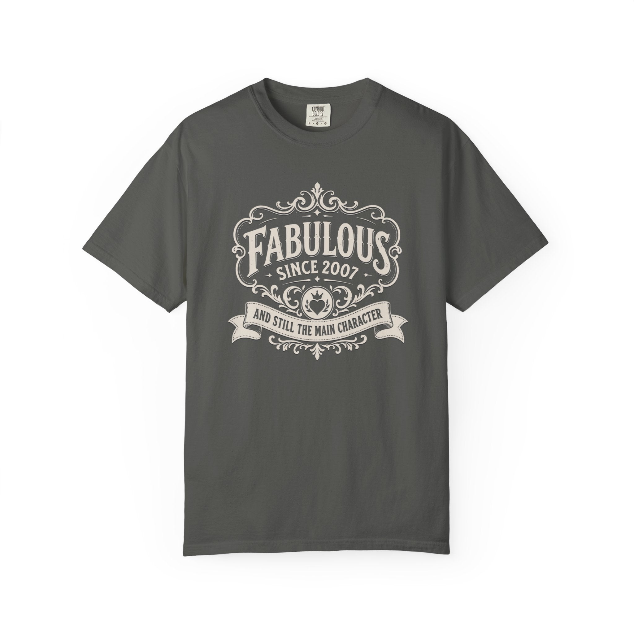 Fabulous Since 2007 T-Shirt – 19th Birthday Gift