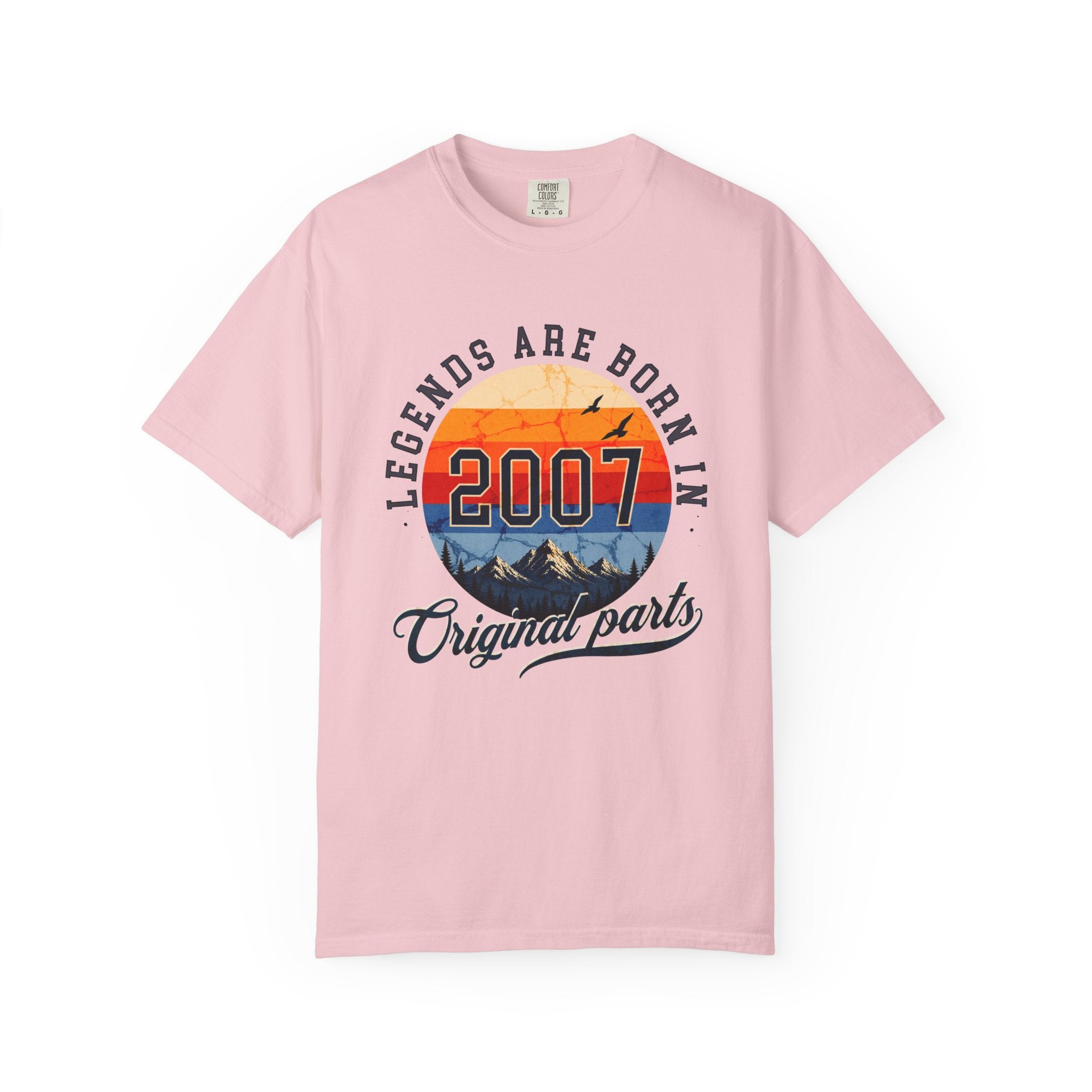 Legends Are Born in 2007 – 19th Birthday T-Shirt
