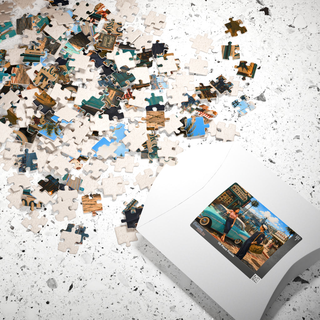 Shore Leave Has Its Perks – Vintage Sailor & Tattoo Art Puzzle
