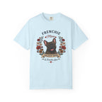 Brindle French Bulldog Dog Mom T-Shirt | Fueled by Coffee & Frenchie Love
