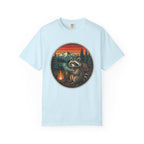 Camping Raccoon – Campfire T-Shirt | Explorer Edition