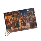 Darling, I Bought You Something – Vintage Christmas Shopping Art Puzzle