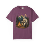 Yeti Around the Campfire – Funny Camping T-Shirt | Outdoors Edition