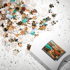 I'm Just Looking, Darling – Vintage Car Dealership Art Puzzle