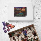 Starlite Drive-In – Retro Date Night & Classic Car Art Puzzle