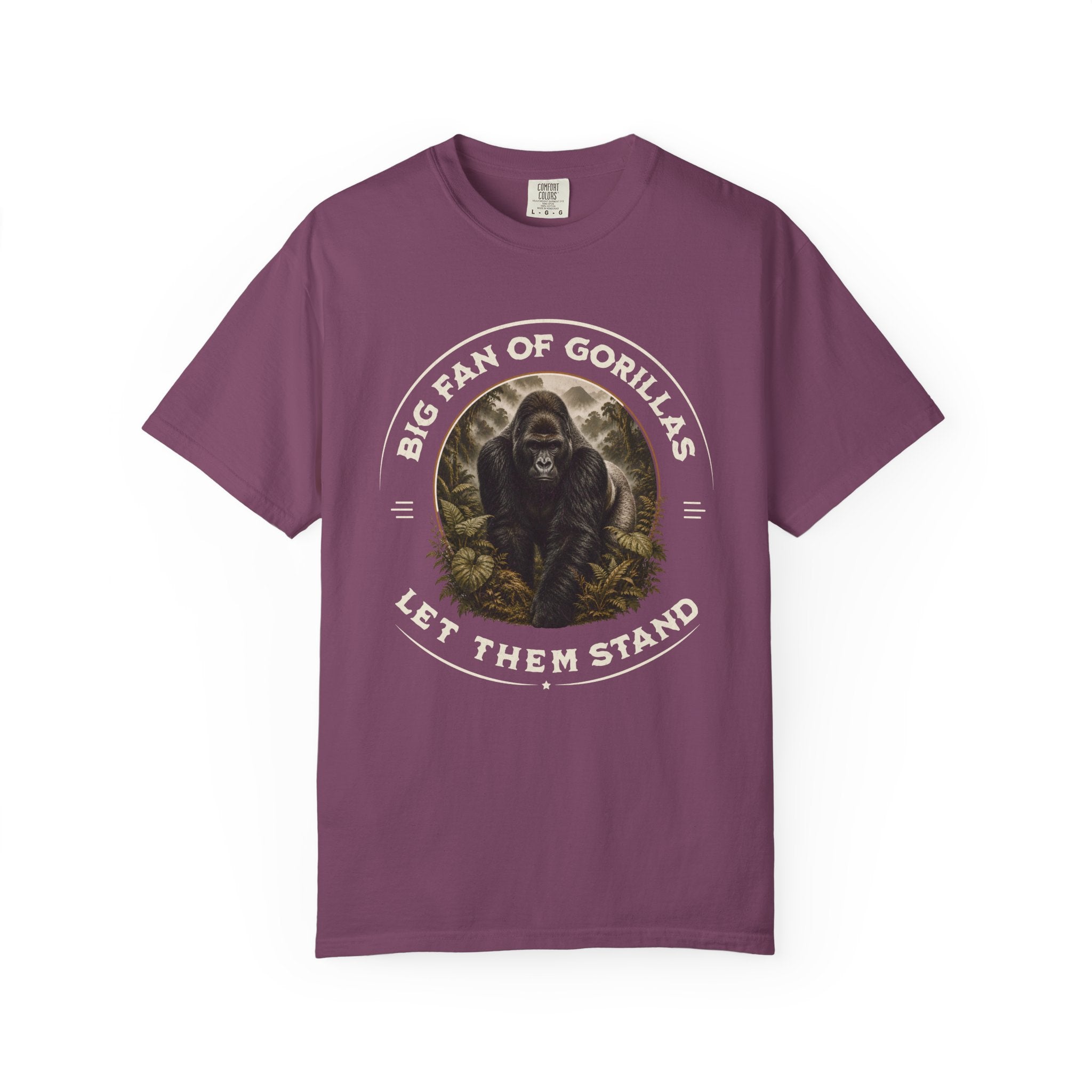 Born to Stand Tall – Mountain Gorilla T-Shirt | Explorer Edition