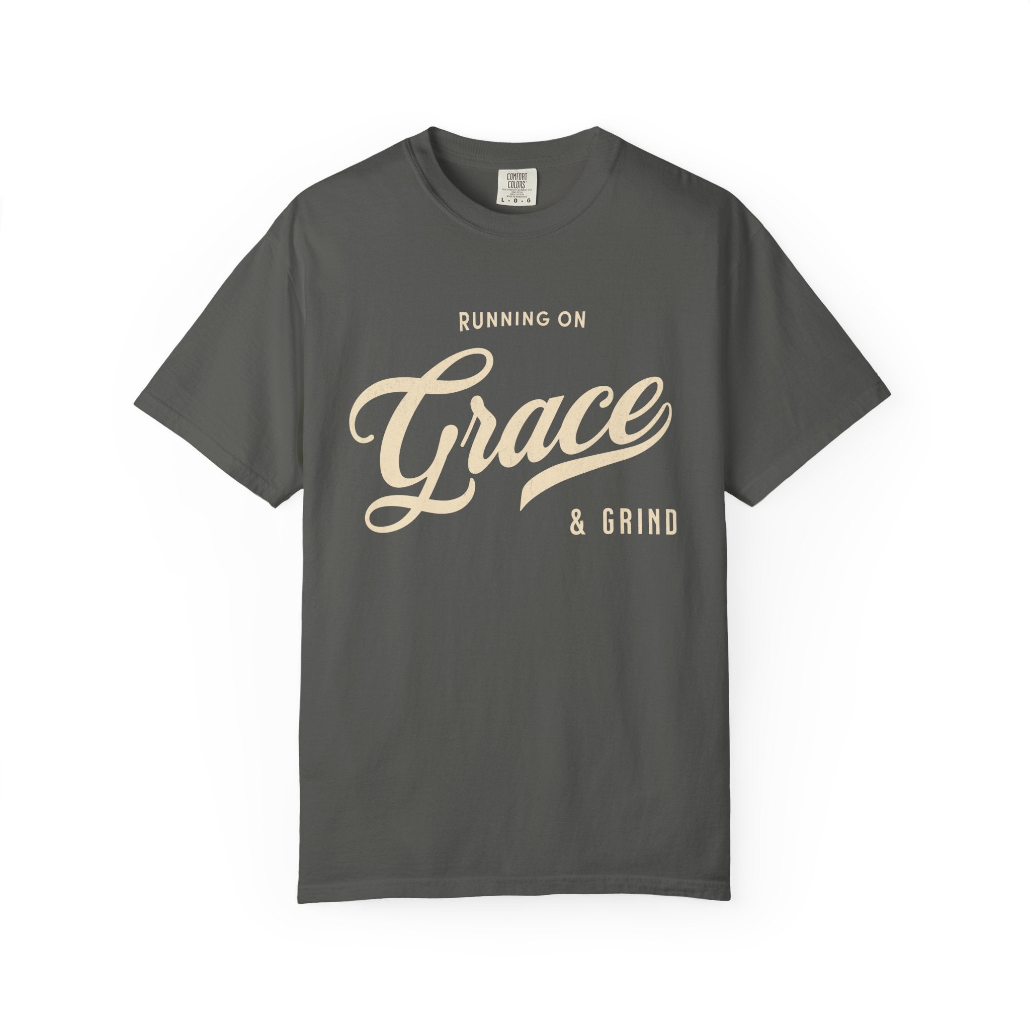 Fueled by Grace & Grind – Faith & Motivation T-Shirt | Explorer Edition
