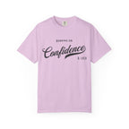 Fueled by Confidence & Luck – Funny Mindset T-Shirt | Explorer Edition