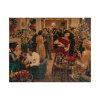 Christmas Cocktail Party – Vintage Holiday Glamour Art Puzzle