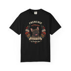 Brindle French Bulldog Dog Mom T-Shirt | Fueled by Coffee & Frenchie Love