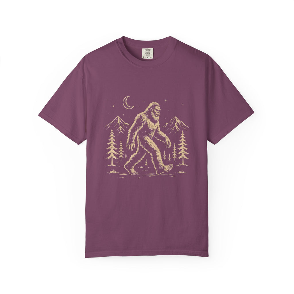 Moonlight Bigfoot – Night Hike T-Shirt | Outdoors Edition