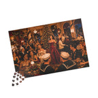 All I Want for Christmas Is Trouble – Vintage Christmas Party Art Puzzle