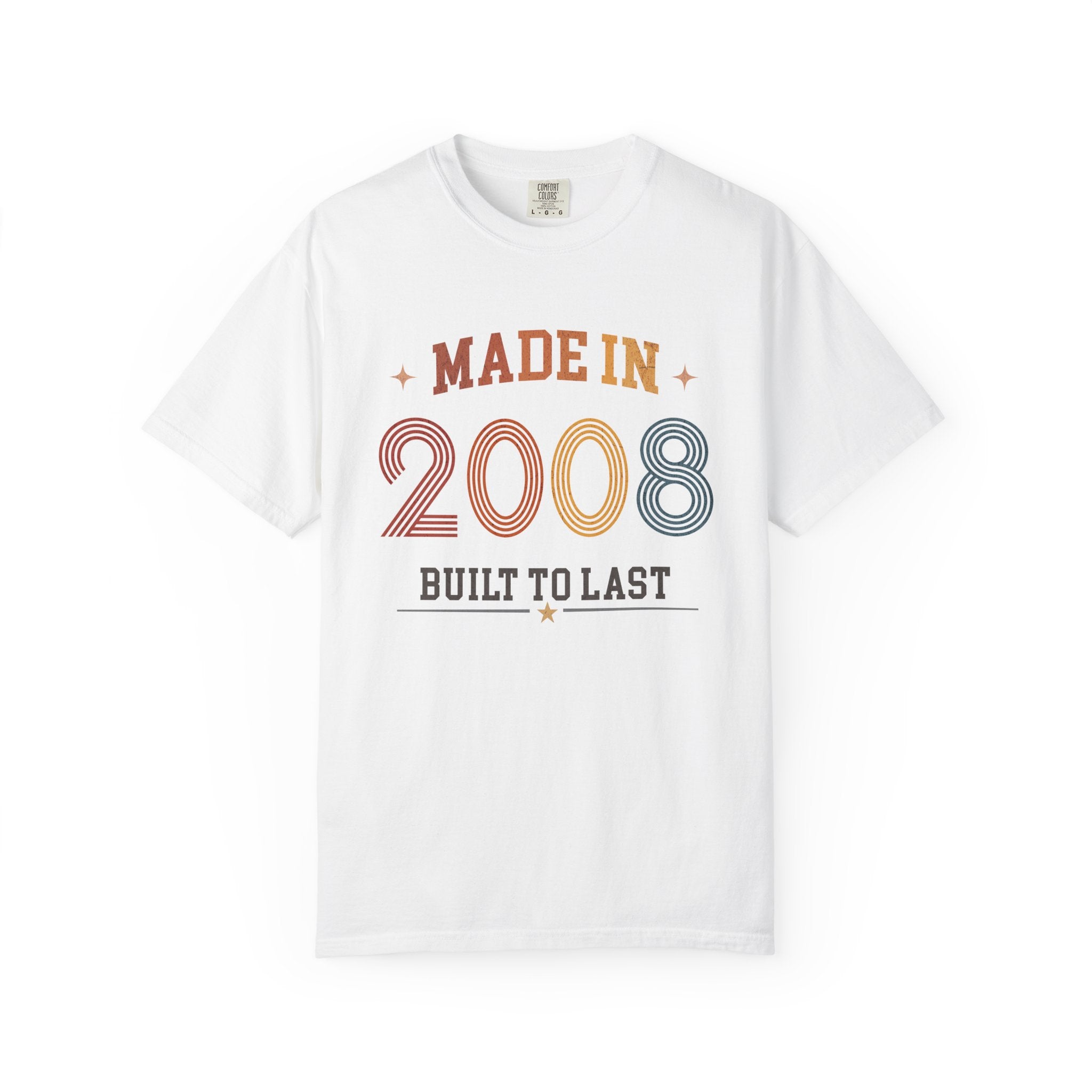 Made in 2008 T-Shirt – 18th Birthday Gift