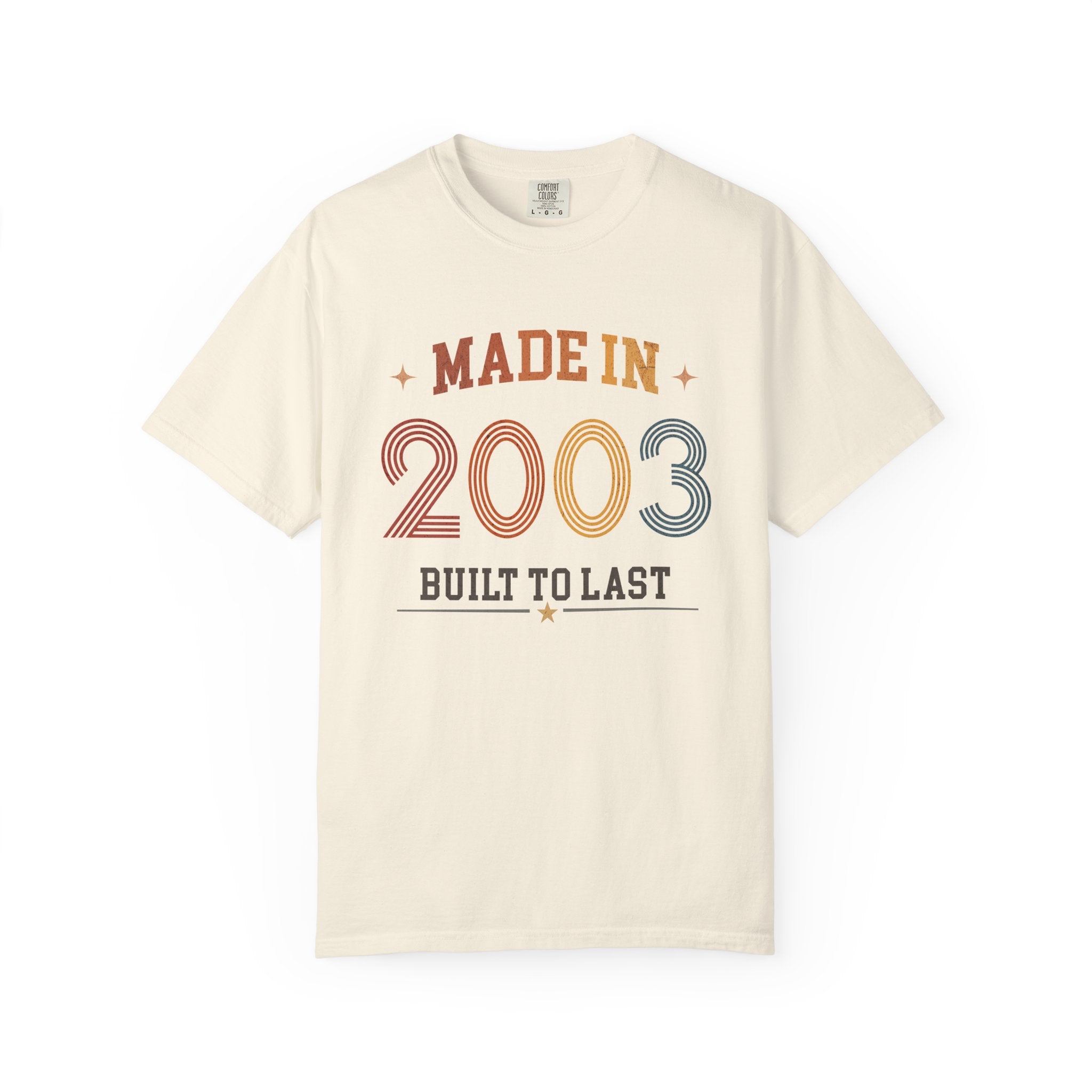 Made in 2003 T-Shirt – 23rd Birthday Gift