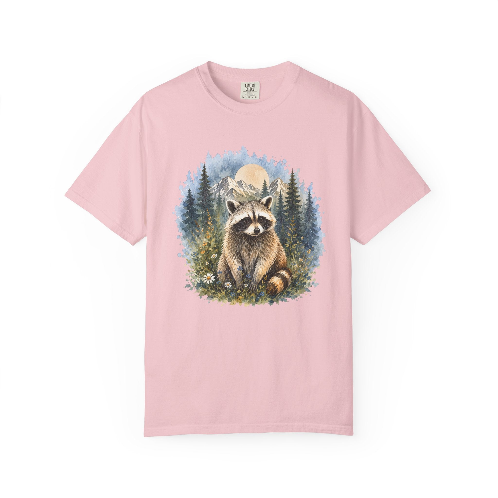Raccoon Nature – Woodland Animal T-Shirt | Explorer Edition