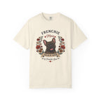 Brindle French Bulldog Dog Mom T-Shirt | Fueled by Coffee & Frenchie Love